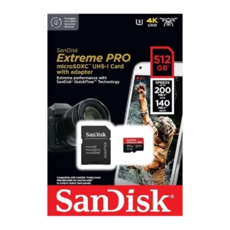 SanDisk Memoria microSD 512GB Extreme