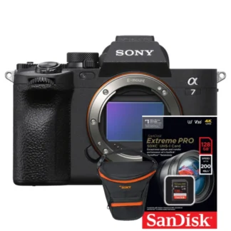 Sony a7 IV Sólo Cuerpo + Memoria 128Gb de 200Mb/s + Bolso