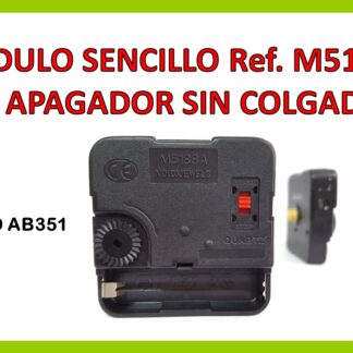 5. SENCILLO REF M5188A SIN COLGADERA