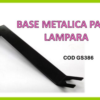 BASE METALICA PARA LAMPARA