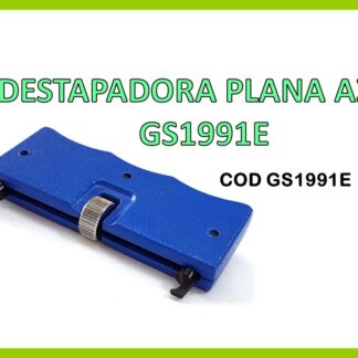DESTAPADORA PLANA AZUL