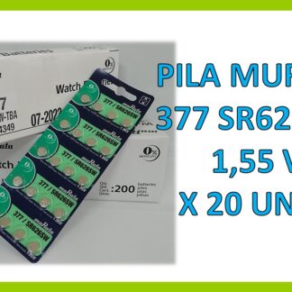 MURATA 377 SR626 X 20 UNDS